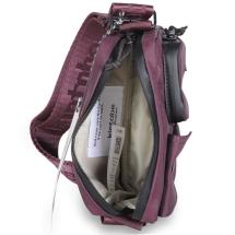 Kintobe Mini Miles Deep Aubergine Crossbody / Axelvska 1L - RECYCLED