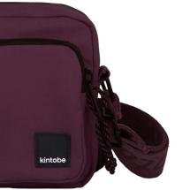 Kintobe Mini Miles Deep Aubergine Crossbody / Axelvska 1L - RECYCLED