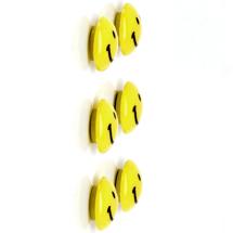 Zeller Present Magnet Set med Smiley - 6 st.