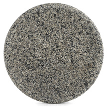Zeller Present Round Granit Serveringsplatta - 25 X 1 cm