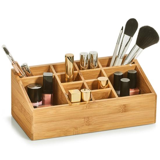 Zeller Present Makeup Lda / Organizer med 12 Rum i Bambu