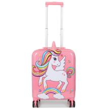 Snowball Unicorn Barn Resvska / Barntrolley - 4 hjul - 2,2 kg - 48 X 35 X 22 cm - 31 L