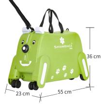 Snowball Grn Ride-on Barn Resvska / Barntrolley - 4 hjul - 2,3 kg - 55 X 36 X 23 cm- 36 L