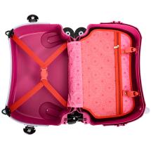 Snowball Pink Ride-on Barn Resvska / Barntrolley - 4 hjul - 2,3 kg - 55 X 36 X 23 cm- 36 L