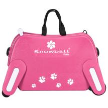 Snowball Pink Ride-on Barn Resvska / Barntrolley - 4 hjul - 2,3 kg - 55 X 36 X 23 cm- 36 L