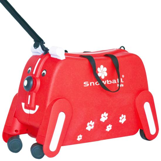 Snowball Rd Ride-on Barn Resvska / Barntrolley - 4 hjul - 2,3 kg - 55 X 36 X 23 cm- 36 L