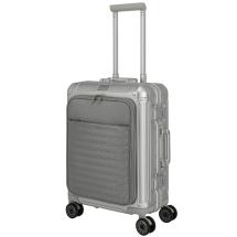 Travelite NEXT 2.0 Silver Aluminium Kabinvska 4 Hjul -40X55X23 -41L - RECYCLED