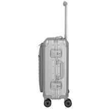 Travelite NEXT 2.0 Silver Aluminium Kabinvska 4 Hjul -40X55X23 -41L - RECYCLED