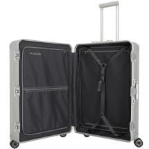 Travelite NEXT 2.0 Silver Aluminium Resvska 4 Hjul - 52 X 77 X 29 - 100 L  - RECYCLED