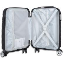 Fabrizio Travel Svart Kabinvska / Kabintrolley 2,5 kg - 55X35X20 - 36 L