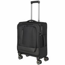 Travelite Crosslite 5.0 Svart Kabinvska Trolley S - 2,8 kg - 40 X 55 X 20 cm - 37 L - RECYCLED