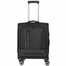 Travelite Crosslite 5.0 Svart Kabinvska Trolley S - 2,8 kg - 40 X 55 X 20 cm - 37 L - RECYCLED