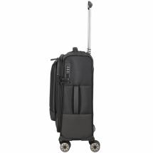 Travelite Crosslite 5.0 Svart Kabinvska Trolley S - 2,8 kg - 40 X 55 X 20 cm - 37 L - RECYCLED