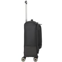 Travelite Crosslite 5.0 Svart Kabinvska Trolley S - 2,8 kg - 40 X 55 X 20 cm - 37 L - RECYCLED