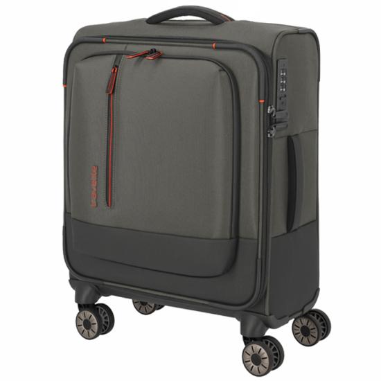 Travelite Crosslite 5.0 Oliv Kabinvska Trolley S - 2,8 kg - 40 X 55 X 20 cm - 37 L - RECYCLED