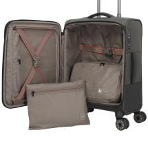 Travelite Crosslite 5.0 Oliv Kabinvska Trolley S - 2,8 kg - 40 X 55 X 20 cm - 37 L - RECYCLED