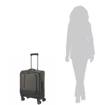 Travelite Crosslite 5.0 Oliv Kabinvska Trolley S - 2,8 kg - 40 X 55 X 20 cm - 37 L - RECYCLED