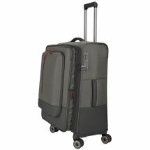 Travelite Crosslite 5.0 Oliv Resvska Trolley M - 3,3 kg - 43 X 66 X 28 / 32 cm - 61/66 L - RECYCLED