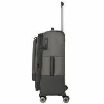 Travelite Crosslite 5.0 Oliv Resvska Trolley M - 3,3 kg - 43 X 66 X 28 / 32 cm - 61/66 L - RECYCLED