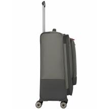 Travelite Crosslite 5.0 Oliv Resvska Trolley M - 3,3 kg - 43 X 66 X 28 / 32 cm - 61/66 L - RECYCLED