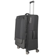 Travelite Crosslite 5.0 Svart Resvska Trolley L - 3,5 kg - 47 X 77 X 32 / 36 cm - 88/93 L - RECYCLED