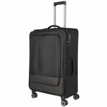 Travelite Crosslite 5.0 Svart Resvska Trolley L - 3,5 kg - 47 X 77 X 32 / 36 cm - 88/93 L - RECYCLED