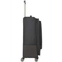 Travelite Crosslite 5.0 Svart Resvska Trolley L - 3,5 kg - 47 X 77 X 32 / 36 cm - 88/93 L - RECYCLED