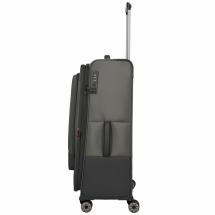 Travelite Crosslite 5.0 Oliv Resvska Trolley L - 3,5 kg - 47 X 77 X 32 / 36 cm - 88/93 L - RECYCLED