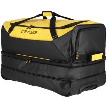 Travelite Basics Gul / Svart Vattentt Weekendbag Sport 3,7 kg 70X38/45X37 cm 98 / 119 L