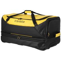 Travelite Basics Gul / Svart Vattentt Weekendbag Sport 3,7 kg 70X38/45X37 cm 98 / 119 L