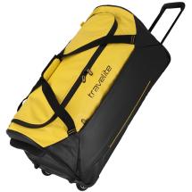 Travelite Basics Gul / Svart Vattentt Weekendbag Sport 3,1 kg 71X37X37 cm 97 L