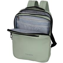 Travelite Basics Ljusgrn Dator Ryggsck i Vattenavvisande Material - 9 L