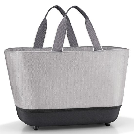 Reisenthel Herringbone Grey Shoppingbasket - Varukorg 22 L - RECYCLED