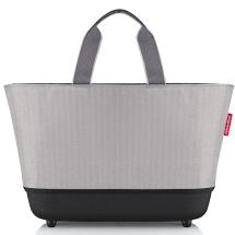 Reisenthel Herringbone Grey Shoppingbasket - Varukorg 22 L - RECYCLED