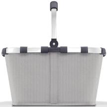 Reisenthel Herringbone Grey Shoppingkorg Carrybag 22 L - RECYCLED