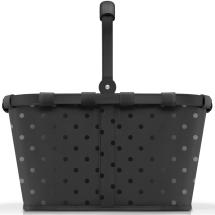 Reisenthel Frame Glossy Dots Black Shoppingkorg Carrybag 22 L - RECYCLED