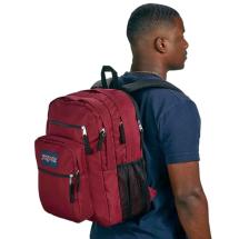 JanSport Big Student Russet Red Ryggsck / Datorvska - 34 L - RECYCLED