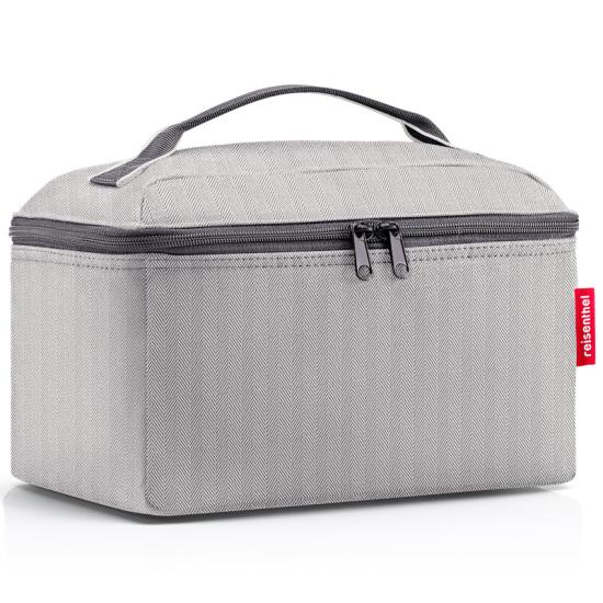 Reisenthel Herringbone Grey Beautycase / Necessr - 4 L - RECYCLED