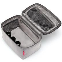 Reisenthel Herringbone Grey Beautycase / Necessr - 4 L - RECYCLED