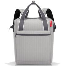 Reisenthel Herringbone Grey Kabin Ryggsck - 31X39X17 cm - 12L - RECYCLED