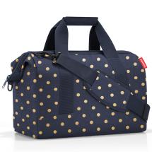 Reisenthel Metallic Dots Blue Allrounder M Weekendbag - 18L - RECYCLED