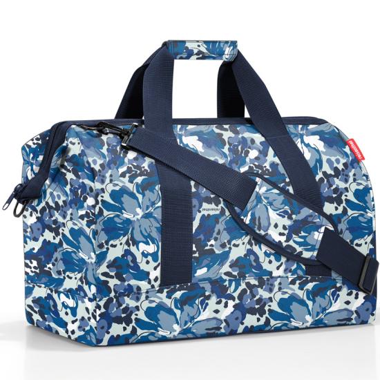 Reisenthel Flora Blue Allrounder L Weekendbag - 30 L - RECYCLED