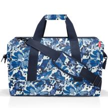 Reisenthel Flora Blue Allrounder L Weekendbag - 30 L - RECYCLED