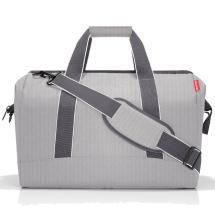 Reisenthel Herringbone Grey Allrounder L Weekendbag - 30 L - RECYCLED