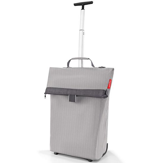 Reisenthel Herringbone Grey Trolley M / Shoppingvagn - 43 L - RECYCLED