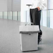 Reisenthel Herringbone Grey Trolley M / Shoppingvagn - 43 L - RECYCLED