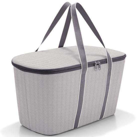 Reisenthel Herringbone Grey Coolerbag - Kylvska 20 L  - RECYCLED