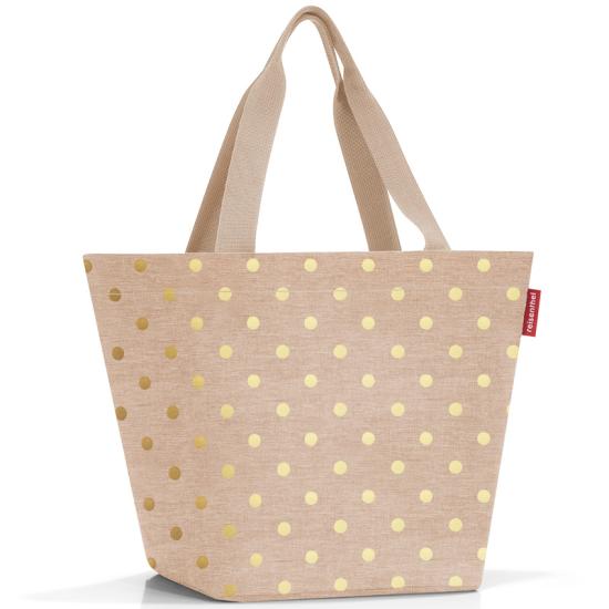 Reisenthel Metallic Dots Coffee Shopper / Shoppingpse M 15 L - RECYCLED