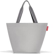 Reisenthel Herringbone Grey Shopper / Shoppingpse M 15 L - RECYCLED