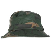 Regovs Camo Vattenavvisande Bucket Hat i Vaxad Bomull